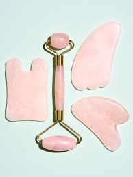 Rose Quartz Gua Sha + Face Roller Set | Sculpt Depuff & Lymphatic Drainage