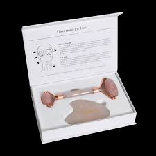 Rose Quartz Gua Sha + Face Roller Set | Sculpt Depuff & Lymphatic Drainage