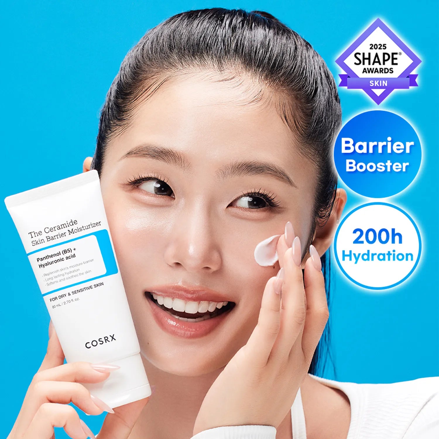 COSRX Ceramide Skin Barrier Moisturizer | 7 Ceramides + Hyaluronic Acid + Panthenol | All Skin Types | Korean Skincare | 2.7 fl oz
