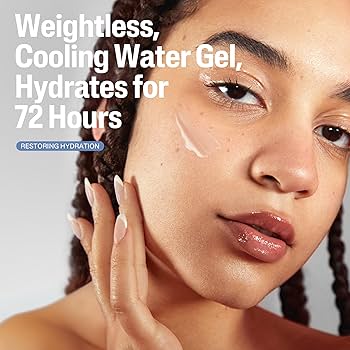 Cetaphil Deep Hydration Skin Restoring Water Gel | Hyaluronic & Polyglutamic Acid | 72-Hour Hydration | Sensitive Skin | 1.7 oz