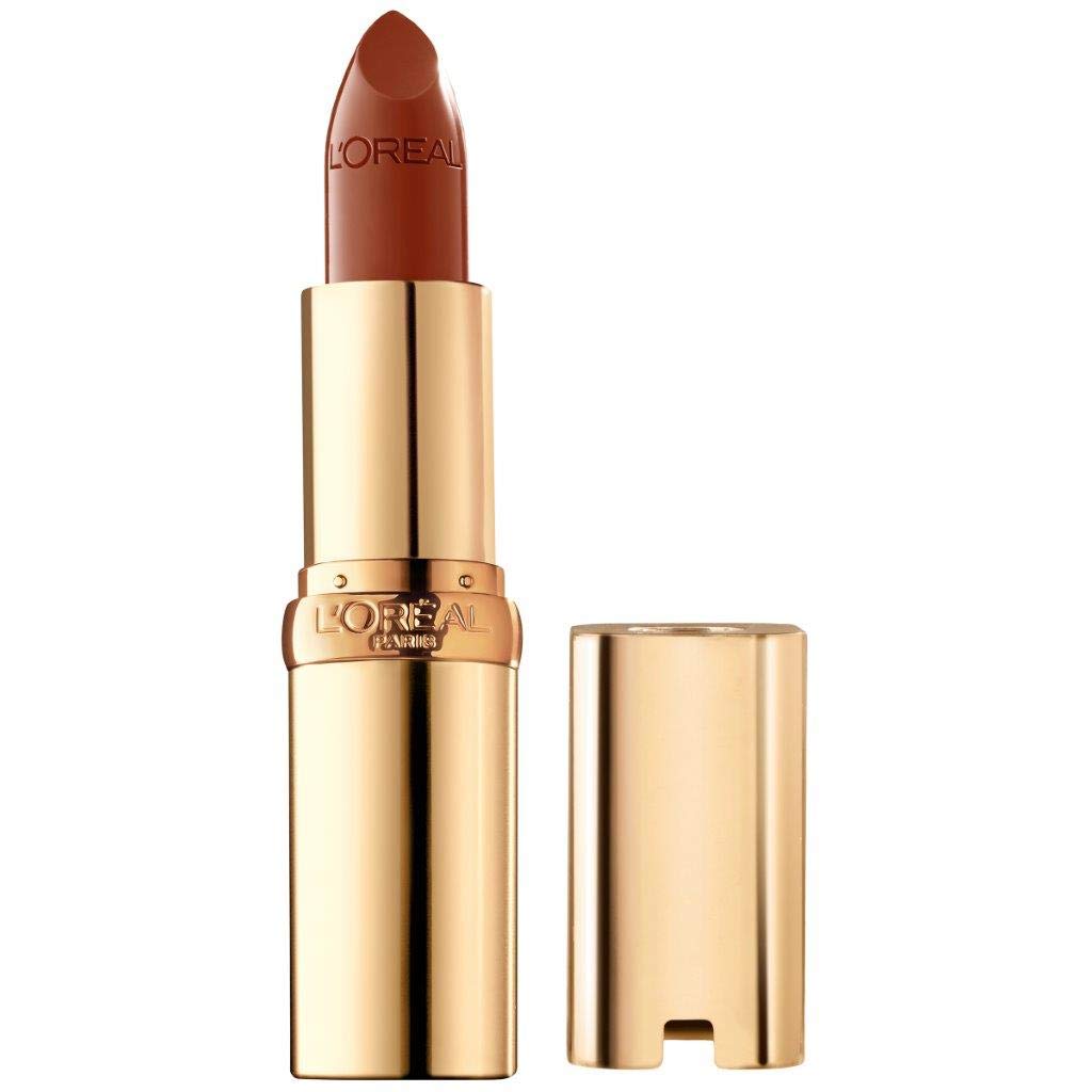 L'Oreal Paris Colour Riche Satin Lipstick — Blushing Berry | Argan Oil & Vitamin E | Creamy Hydrating Formula