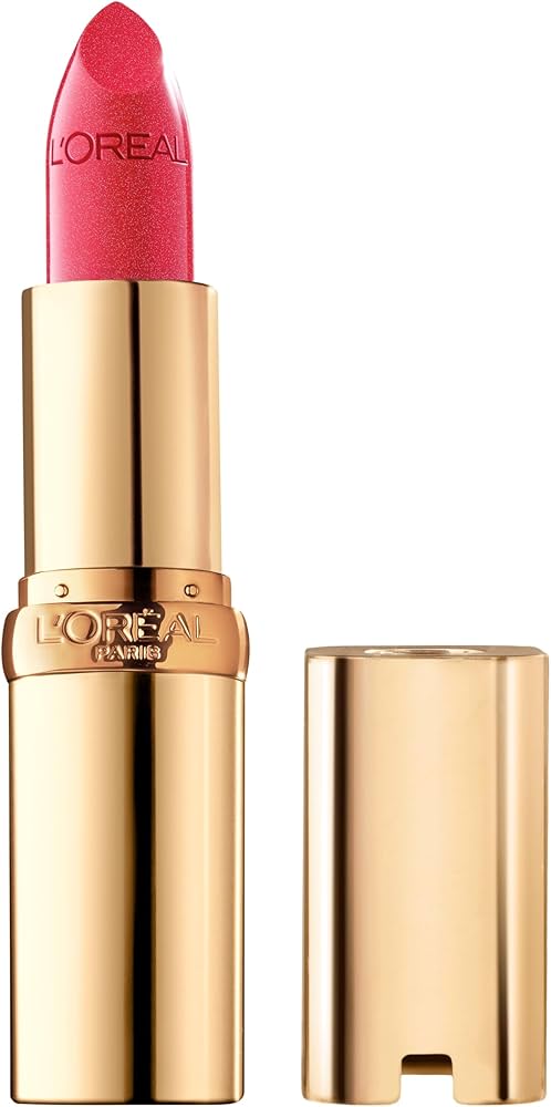 L'Oreal Paris Colour Riche Satin Lipstick — Blushing Berry | Argan Oil & Vitamin E | Creamy Hydrating Formula