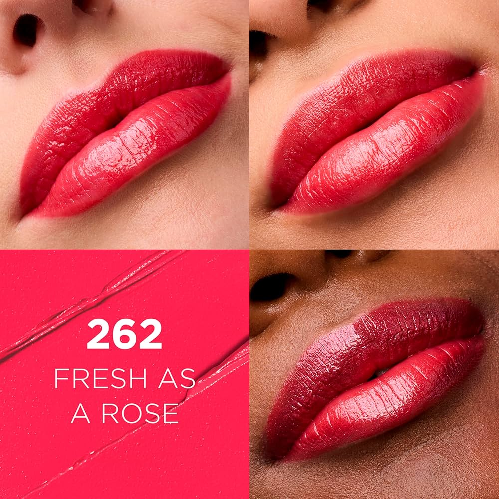L'Oreal Paris Colour Riche Satin Lipstick — Blushing Berry | Argan Oil & Vitamin E | Creamy Hydrating Formula