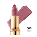 L'Oreal Paris Colour Riche Satin Lipstick — Blushing Berry | Argan Oil & Vitamin E | Creamy Hydrating Formula