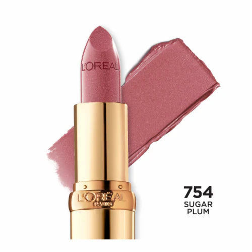 L'Oreal Paris Colour Riche Satin Lipstick — Blushing Berry | Argan Oil & Vitamin E | Creamy Hydrating Formula