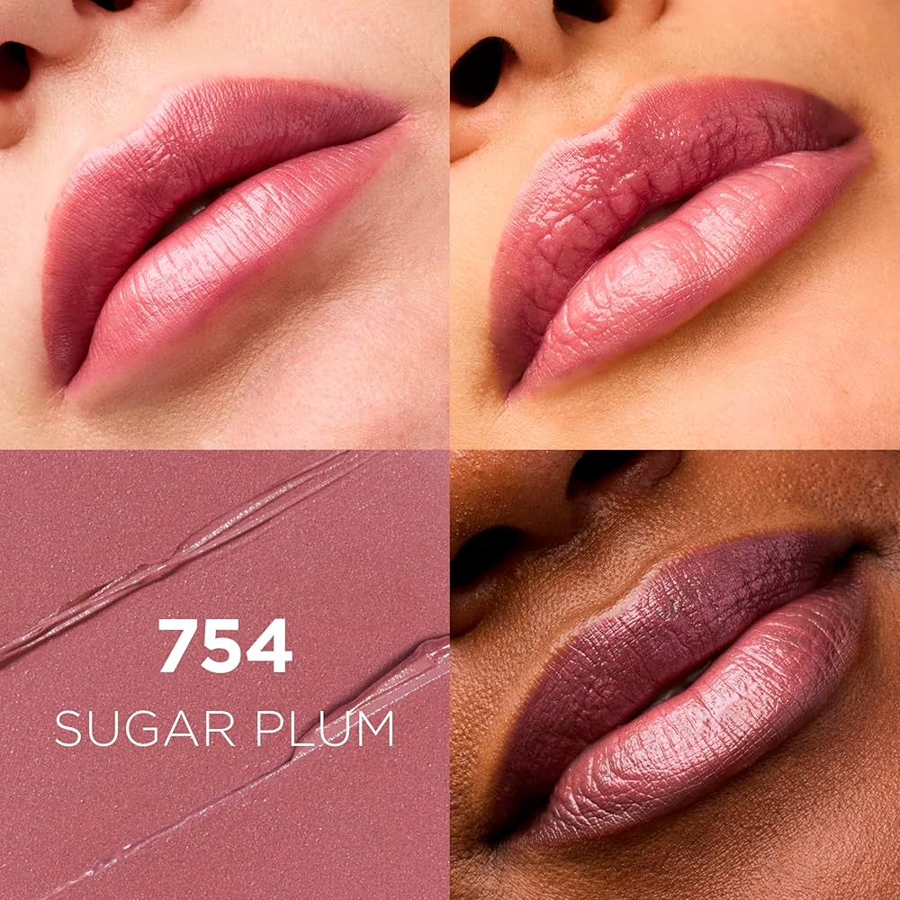 L'Oreal Paris Colour Riche Satin Lipstick — Blushing Berry | Argan Oil & Vitamin E | Creamy Hydrating Formula