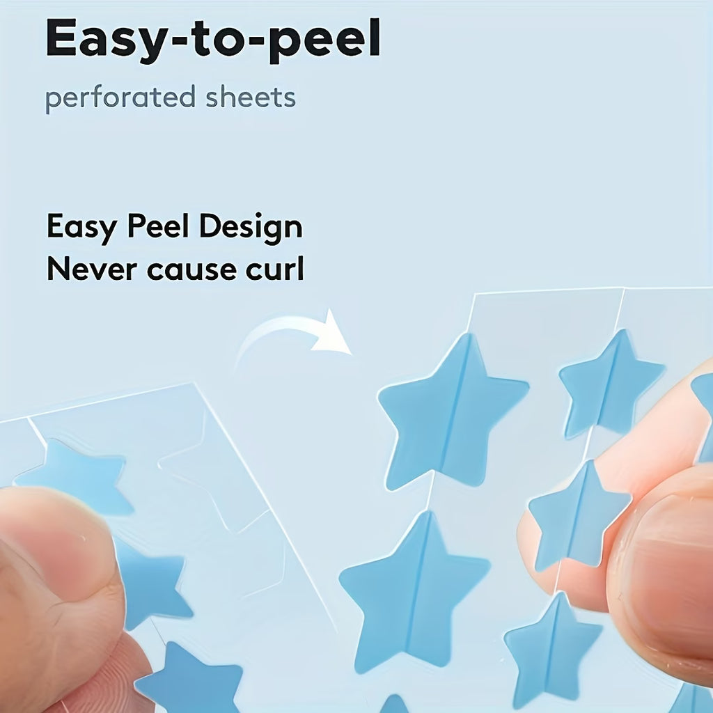 Facial Star Cleansing Patch 1400pcs | Hydrocolloid Acne Patches | Cute Star Shape | Non-Greasy Overnight Blemish Dots