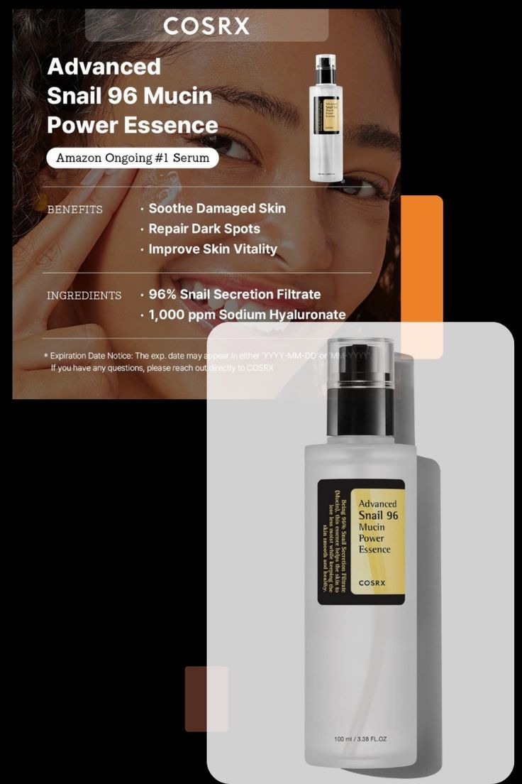 Korean Snail Mucin 96% Essence Serum | Glass Skin Hydration & Anti-Aging