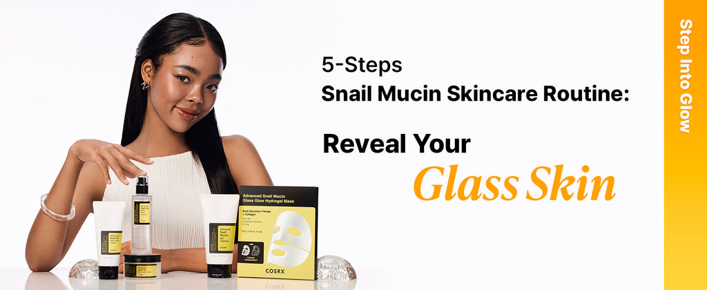 Korean Snail Mucin 96% Essence Serum | Glass Skin Hydration & Anti-Aging
