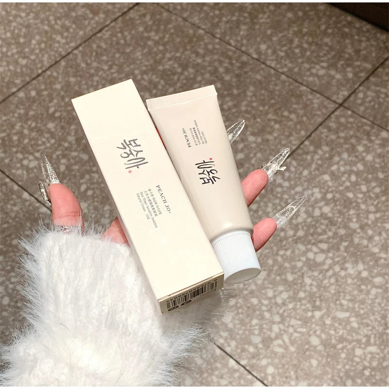 Korean Rice Essence Sunscreen SPF50+ | Anti-UV Moisturising Concealer Cream | Brightening & Nourishing | Outdoor Protection