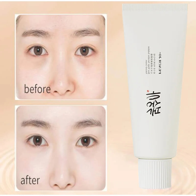Korean Rice Essence Sunscreen SPF50+ | Anti-UV Moisturising Concealer Cream | Brightening & Nourishing | Outdoor Protection