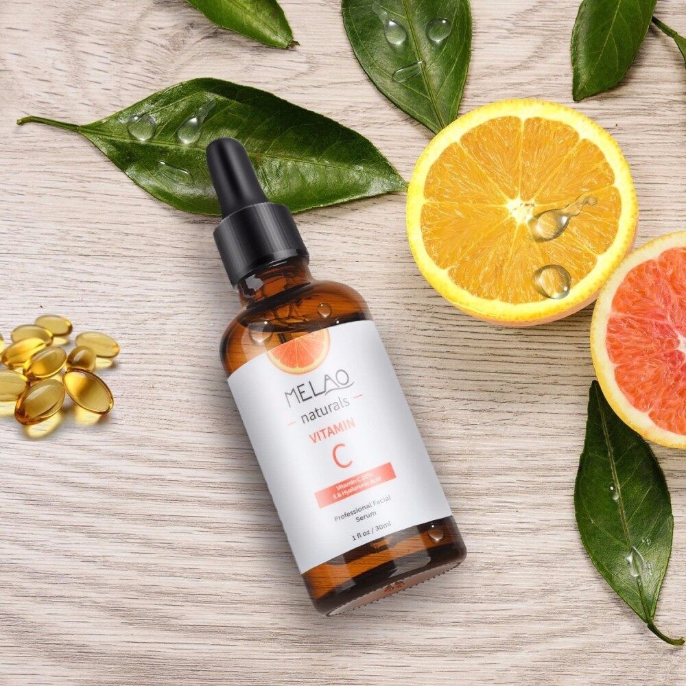 Vitamin C + Hyaluronic Acid Brightening Face Serum | Fade Dark Spots & Glow