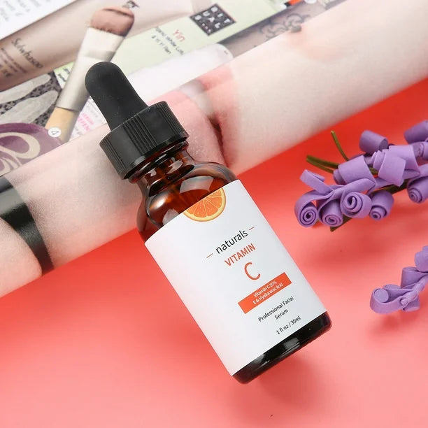 Vitamin C + Hyaluronic Acid Brightening Face Serum | Fade Dark Spots & Glow