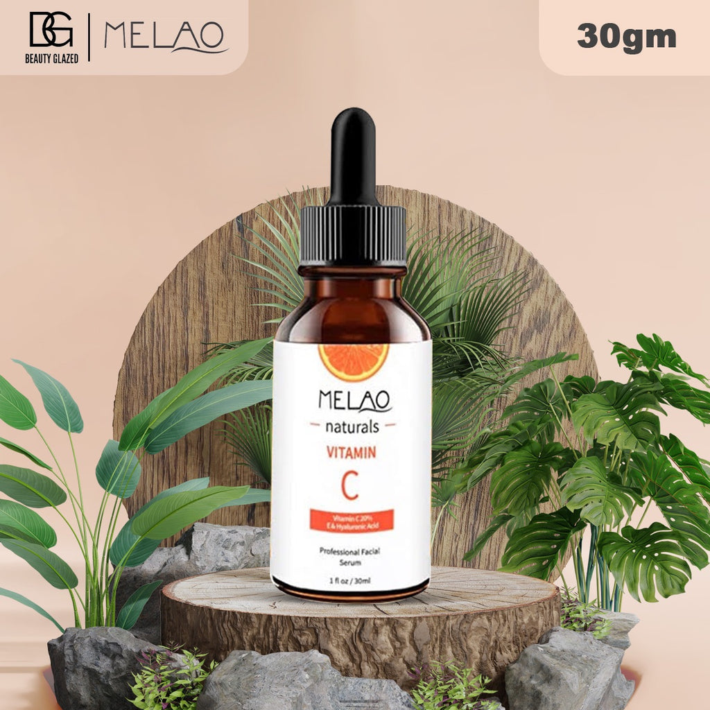 Vitamin C + Hyaluronic Acid Brightening Face Serum | Fade Dark Spots & Glow