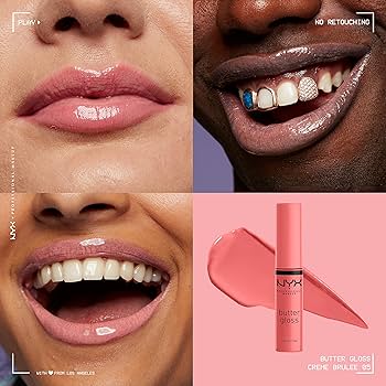 NYX Professional Makeup Butter Gloss 3-Pack | Gen Z Favourite Lip Gloss Set