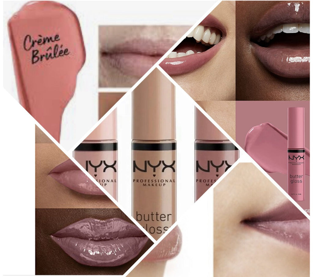 NYX Professional Makeup Butter Gloss 3-Pack | Gen Z Favourite Lip Gloss Set