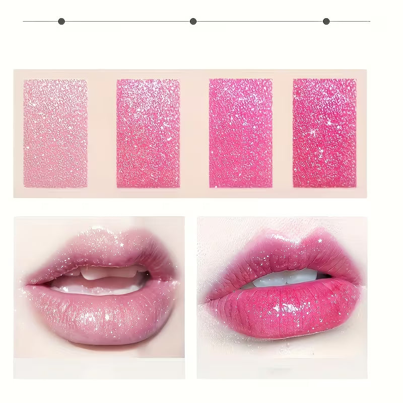 Rose Smoke Shimmer Lipstick — Glossy Velvet Finish | Waterproof & Long-Lasting