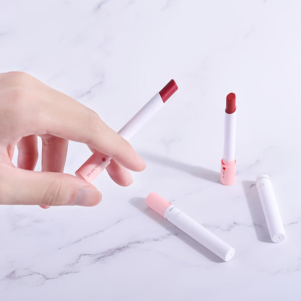 Creative Cigarette Lipstick Set — 4 Shades | Matte Velvet Waterproof Long-Lasting